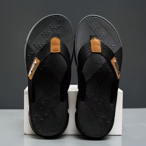 PROCLOGS Premium AirFlex Men's Flip Flops – Olive Black