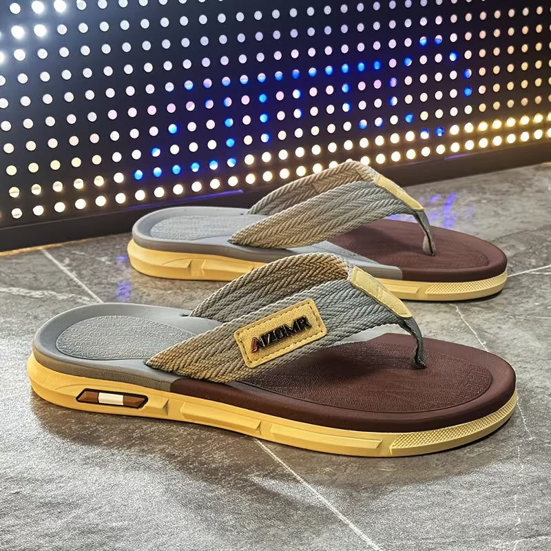 PROCLOGS Premium Dual Tone Comfort Flip Flops – Multi Color