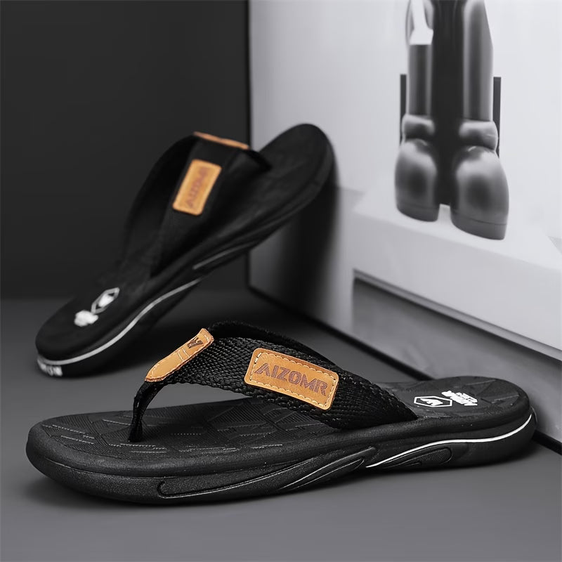 PROCLOGS Premium Comfort Men's Flip Flops – Camel Brown