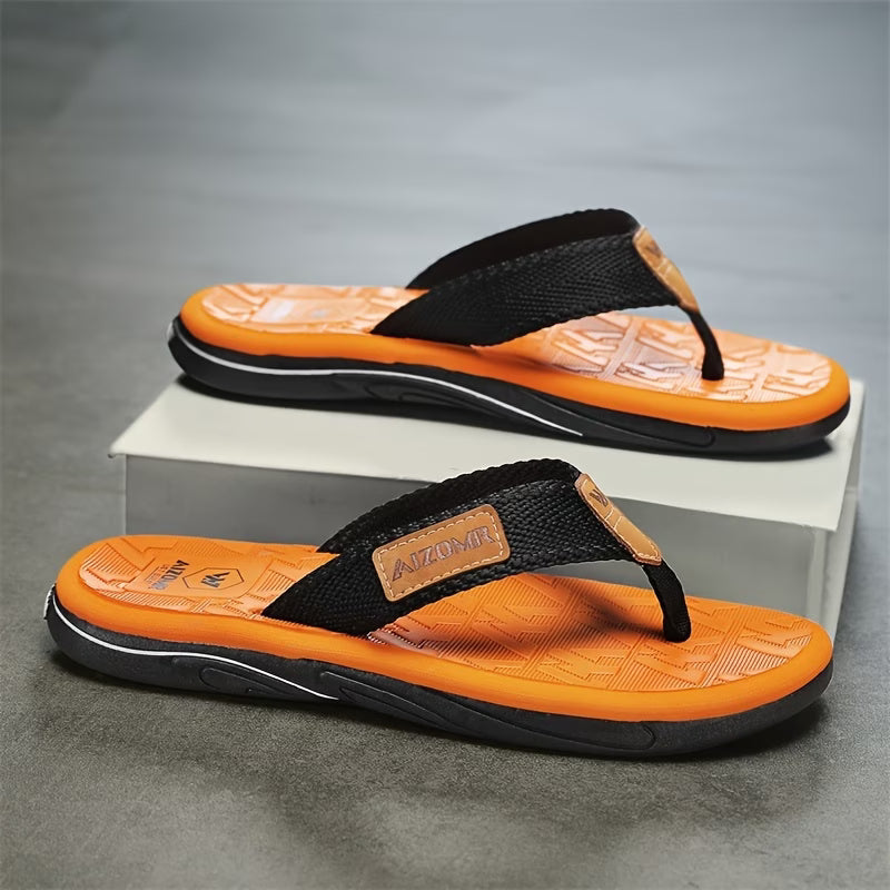 PROCLOGS Premium Comfort Men's Flip Flops – Camel Brown